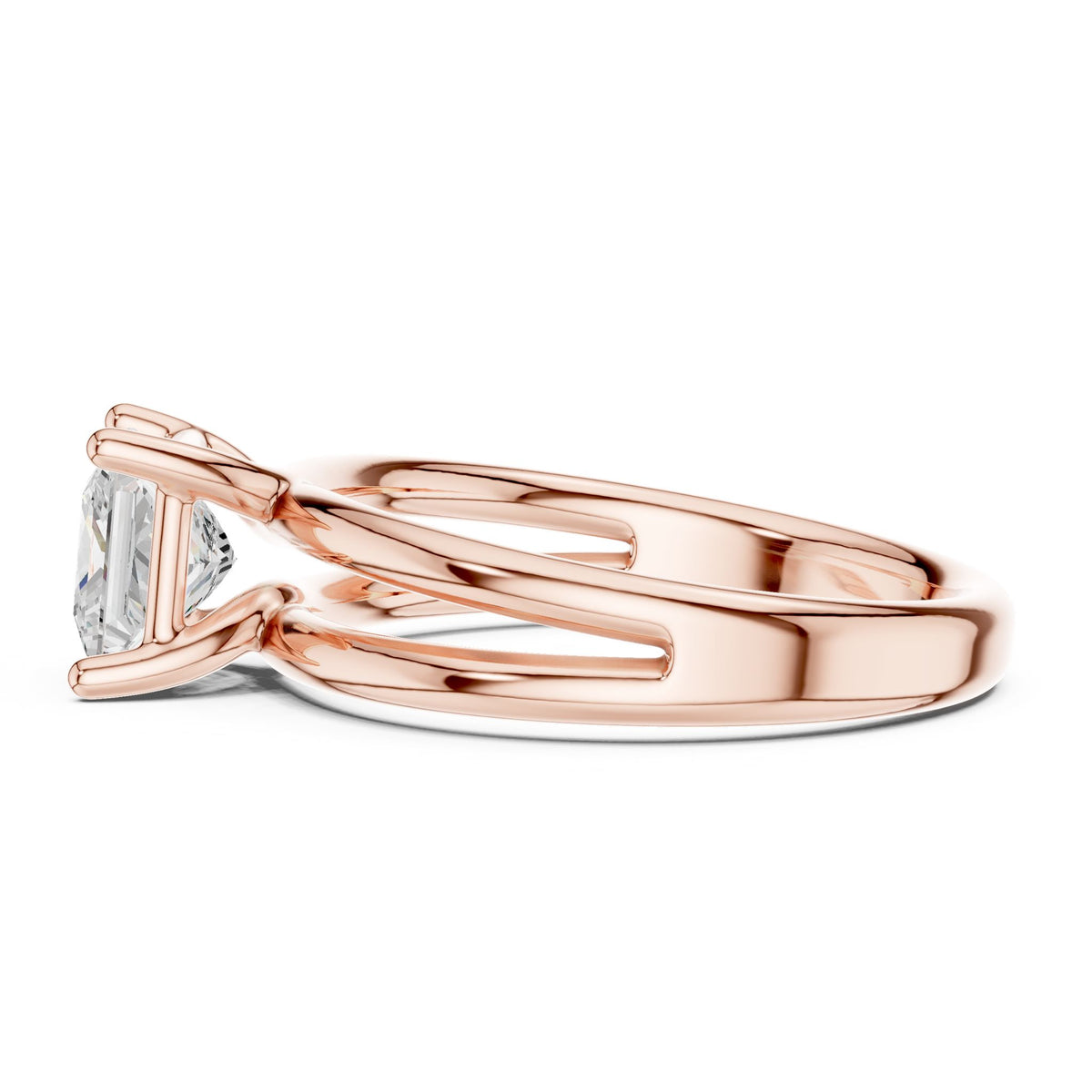 Princess Solitaire Lab Grown Diamond Engagement Ring