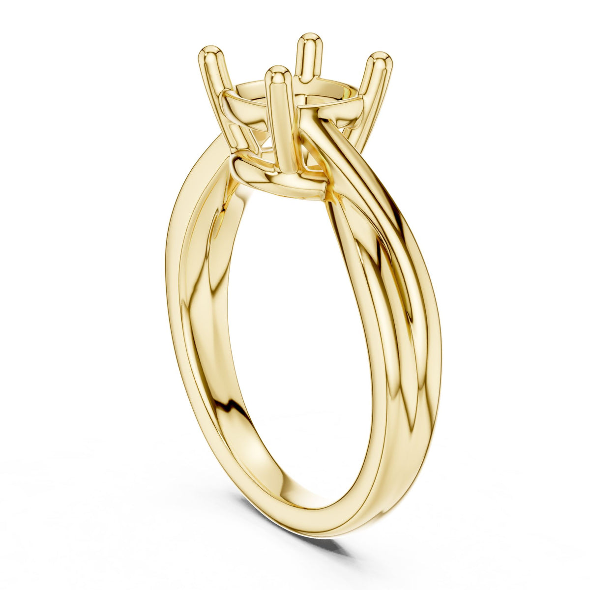 Cushion Solitaire Lab Grown Diamond Engagement Ring