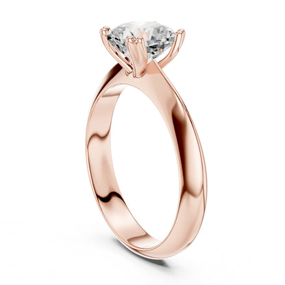 Cushion Solitaire Lab Grown Diamond Engagement Ring