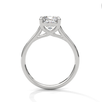Cushion Solitaire Lab Grown Diamond Engagement Ring