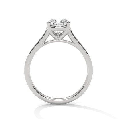 Cushion Solitaire Lab Grown Diamond Engagement Ring