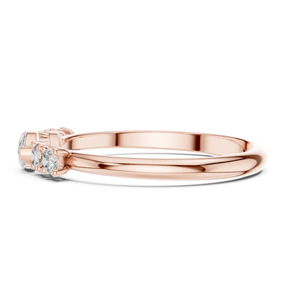 Marquise Accented Lab Grown Diamond Engagement Ring