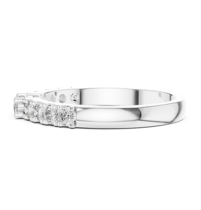 Marquise Accented Lab Grown Diamond Engagement Ring