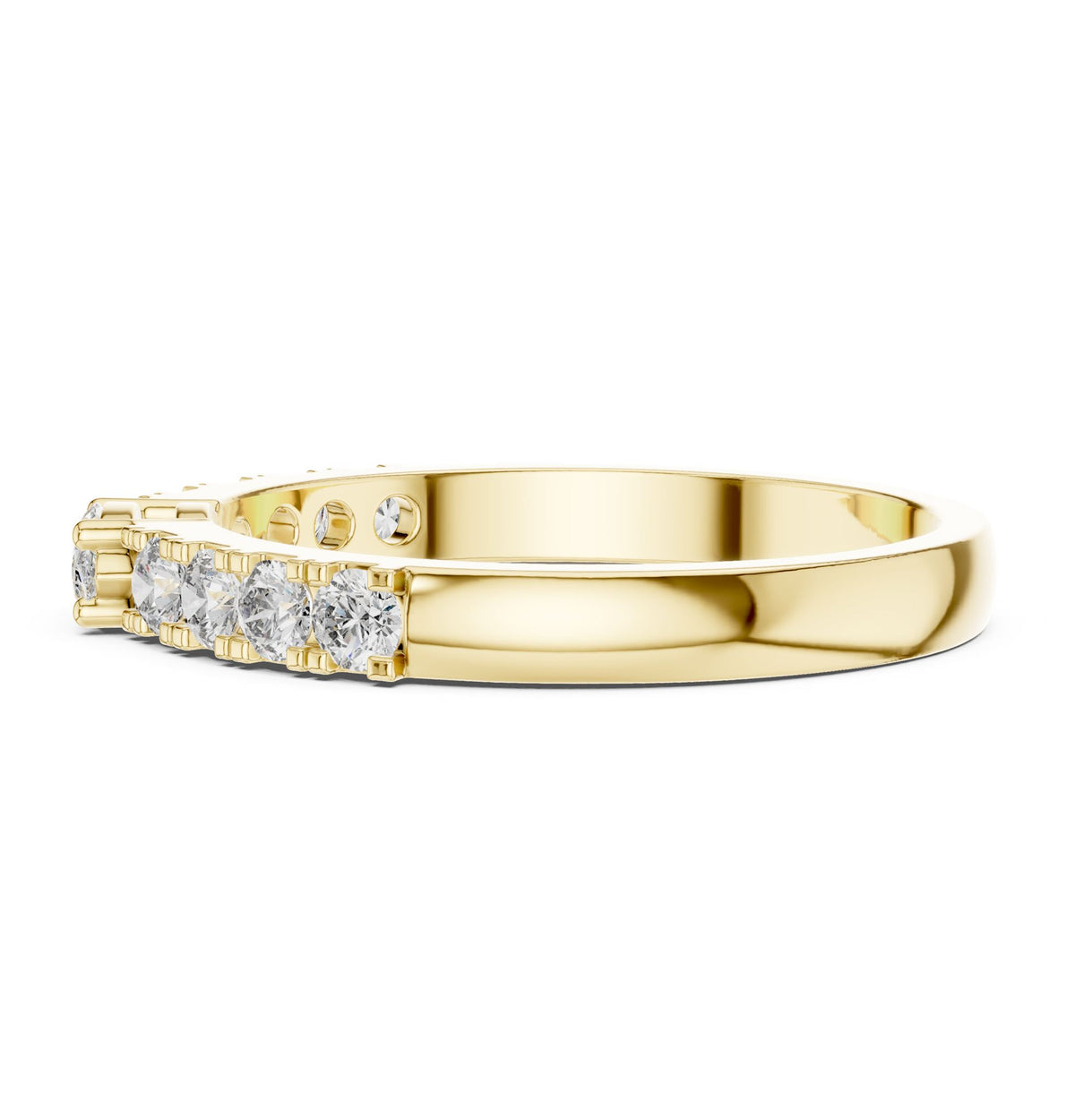 Marquise Accented Lab Grown Diamond Engagement Ring