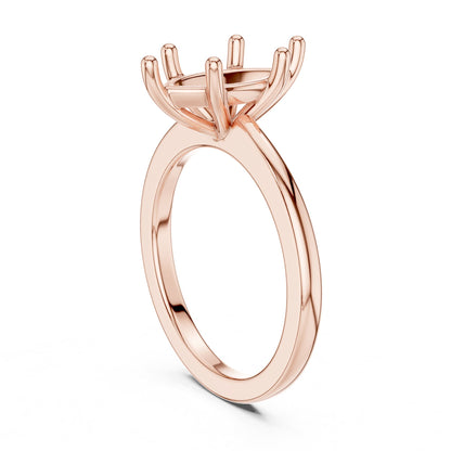 Marquise Solitaire Lab Grown Diamond Engagement Ring