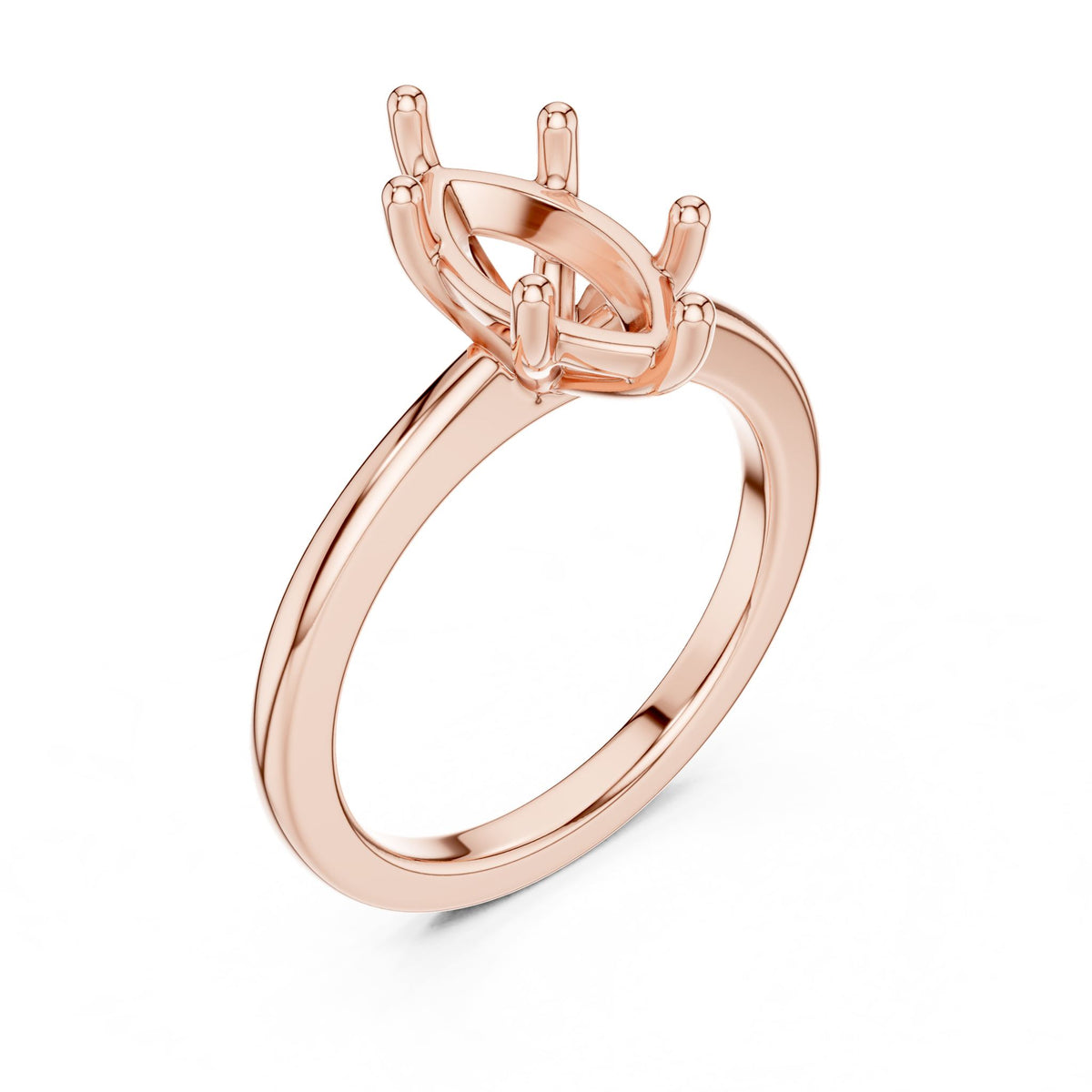 Marquise Solitaire Lab Grown Diamond Engagement Ring