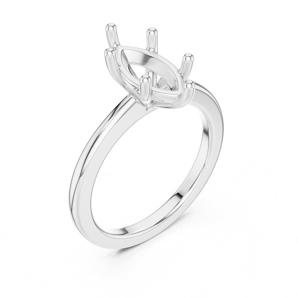 Marquise Solitaire Lab Grown Diamond Engagement Ring