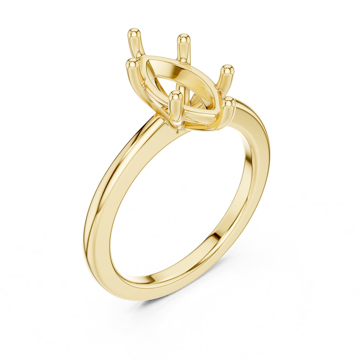 Marquise Solitaire Lab Grown Diamond Engagement Ring
