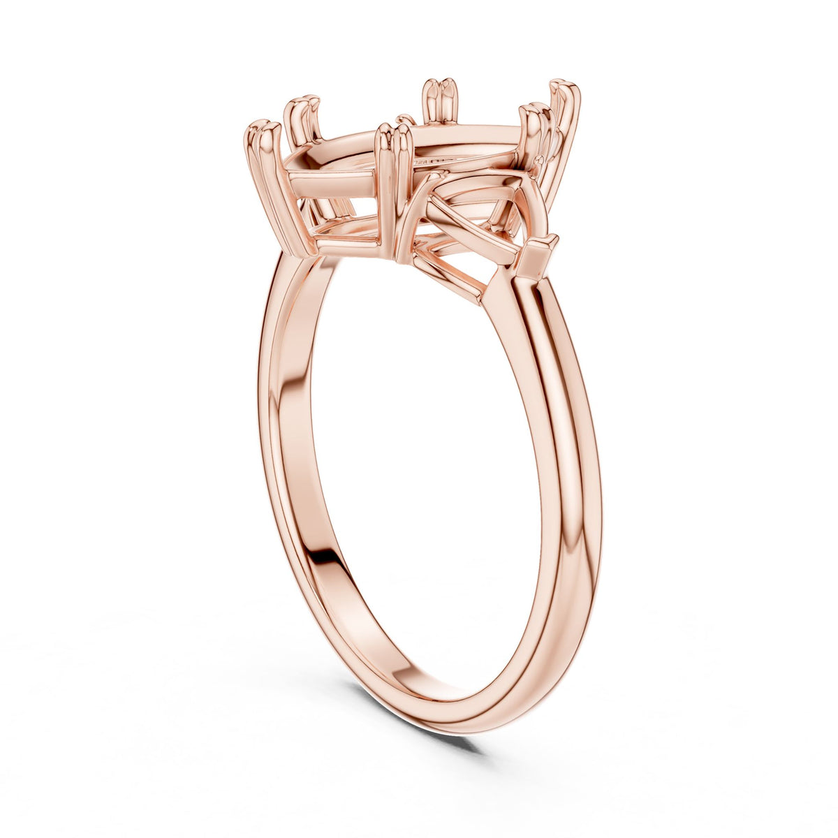Marquise Three Stone Lab Grown Diamond Engagement Ring