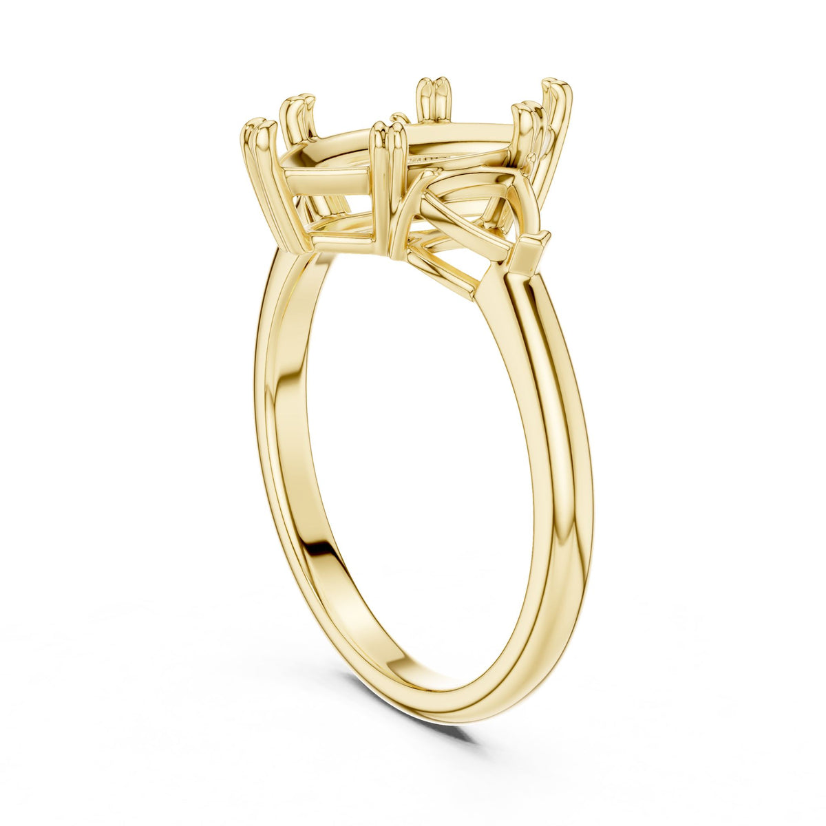 Marquise Three Stone Lab Grown Diamond Engagement Ring
