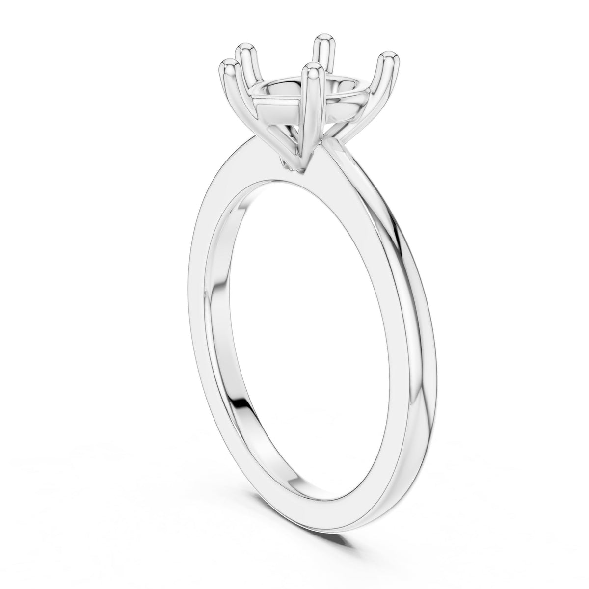 Pear Solitaire Lab Grown Diamond Engagement Ring