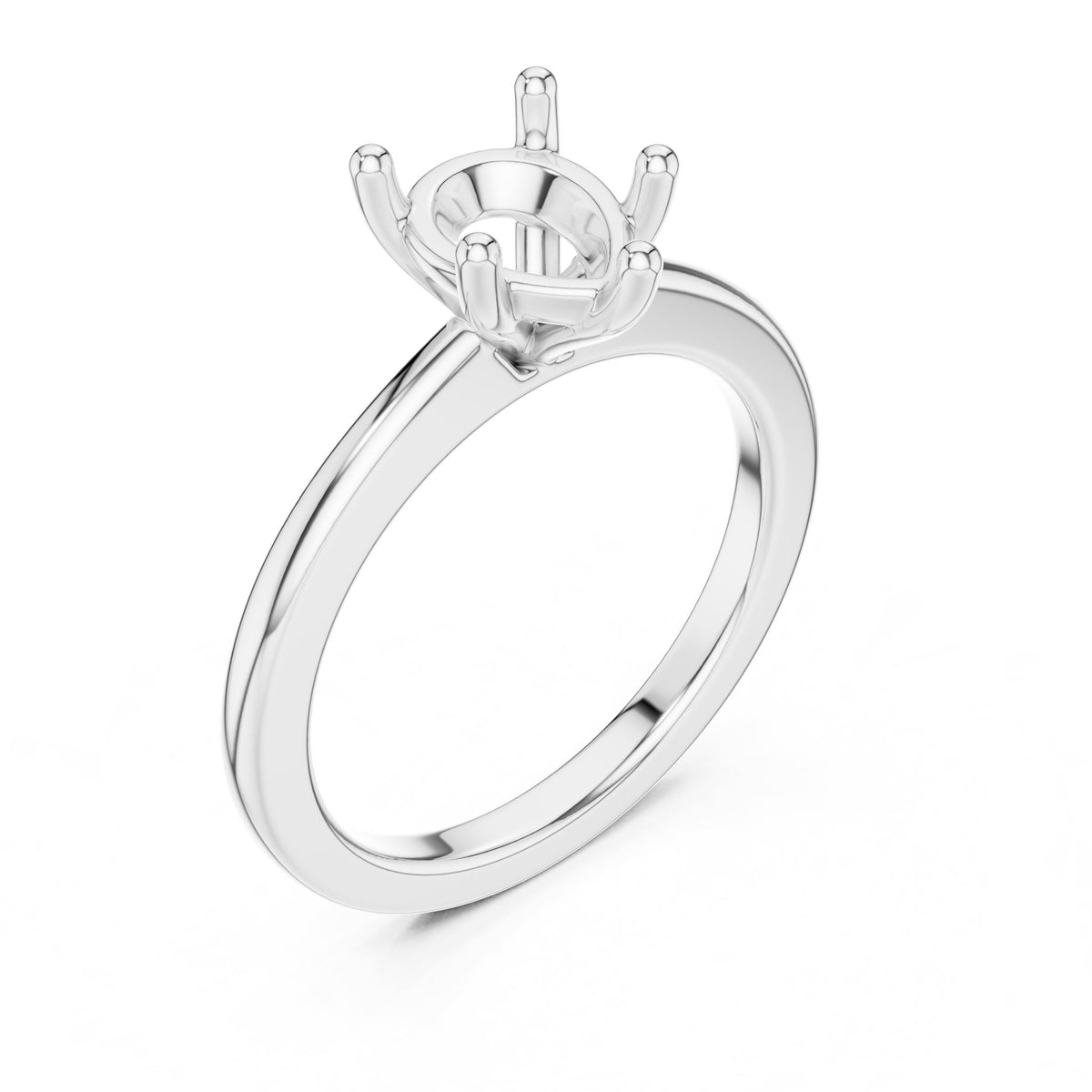 Pear Solitaire Lab Grown Diamond Engagement Ring
