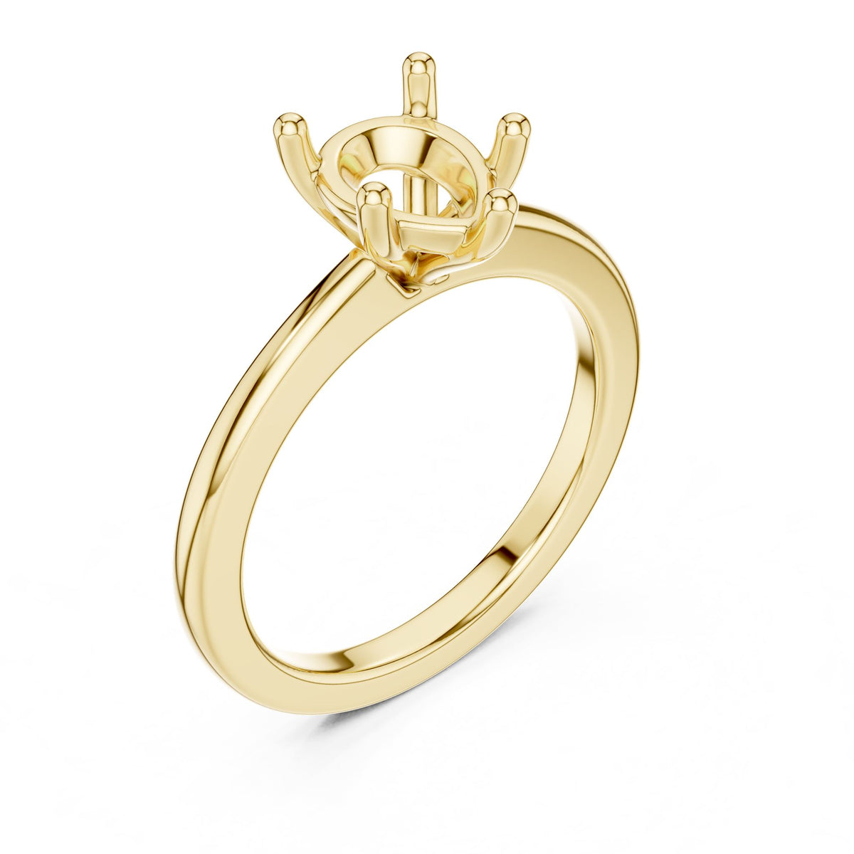 Pear Solitaire Lab Grown Diamond Engagement Ring