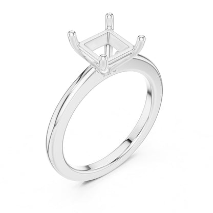 Princess Solitaire Lab Grown Diamond Engagement Ring
