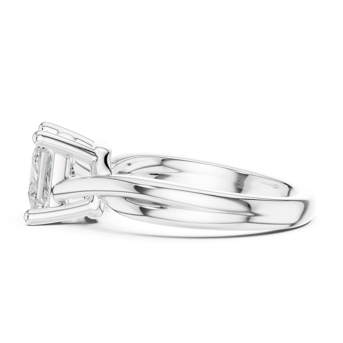 Princess Solitaire Lab Grown Diamond Engagement Ring