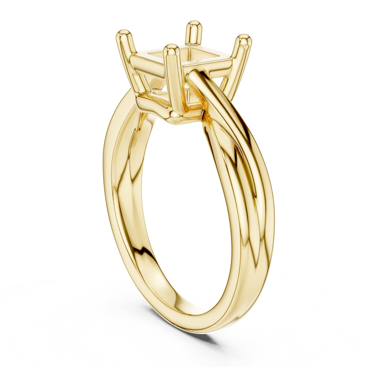 Princess Solitaire Lab Grown Diamond Engagement Ring