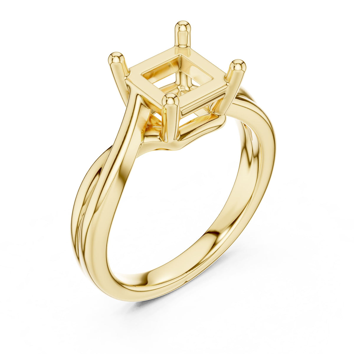 Princess Solitaire Lab Grown Diamond Engagement Ring