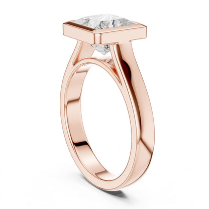 Princess Solitaire Lab Grown Diamond Engagement Ring
