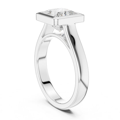 Princess Solitaire Lab Grown Diamond Engagement Ring