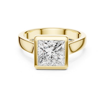 Princess Solitaire Lab Grown Diamond Engagement Ring