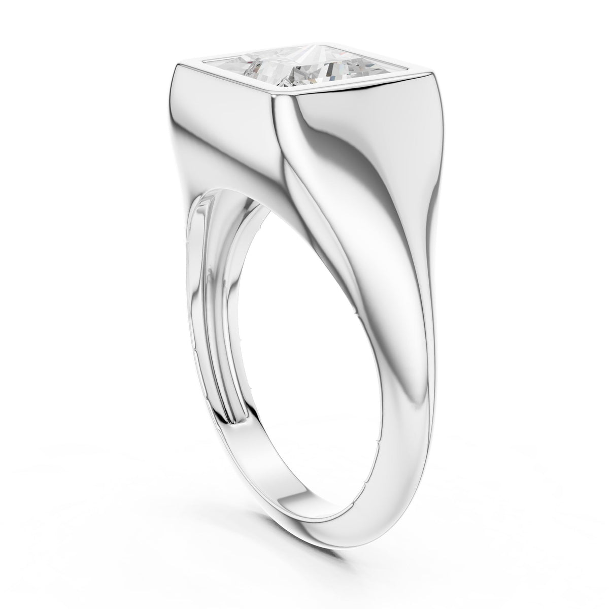 Princess Solitaire Lab Grown Diamond Engagement Ring