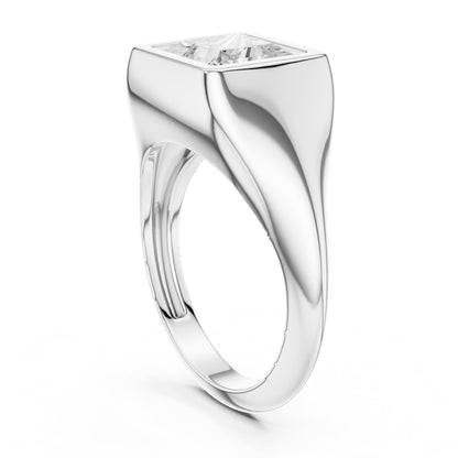 Princess Solitaire Lab Grown Diamond Engagement Ring