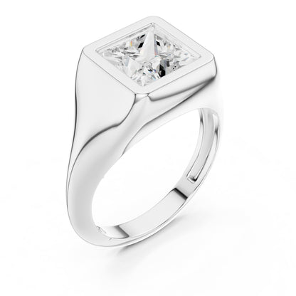 Princess Solitaire Lab Grown Diamond Engagement Ring
