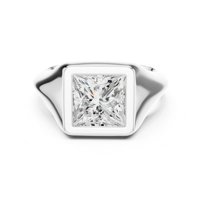 Princess Solitaire Lab Grown Diamond Engagement Ring