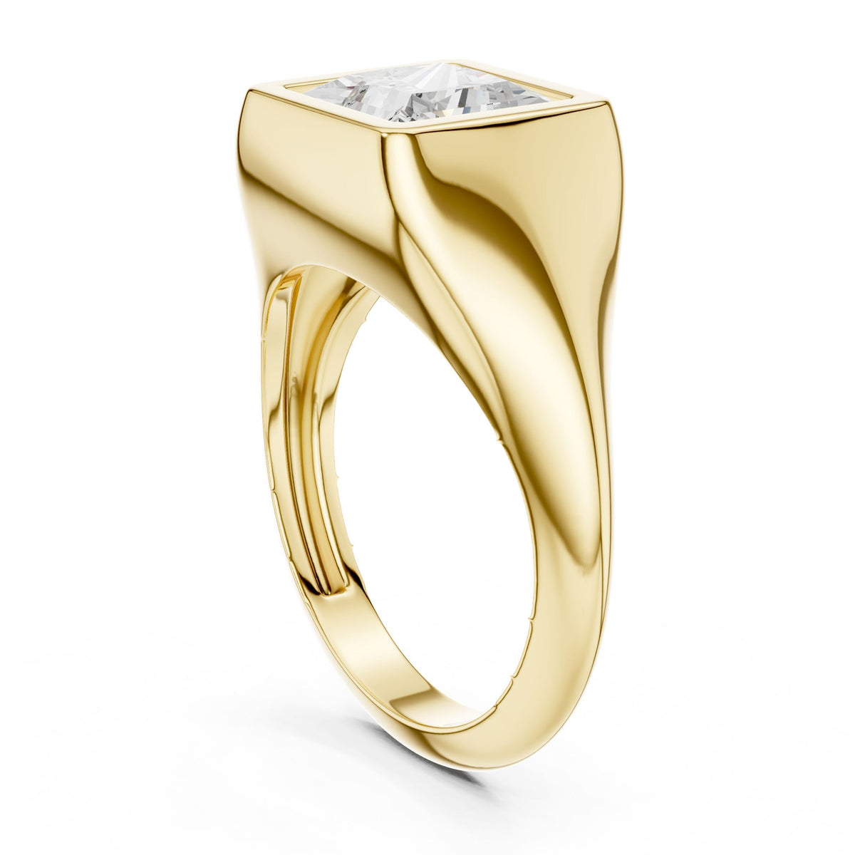 Princess Solitaire Lab Grown Diamond Engagement Ring