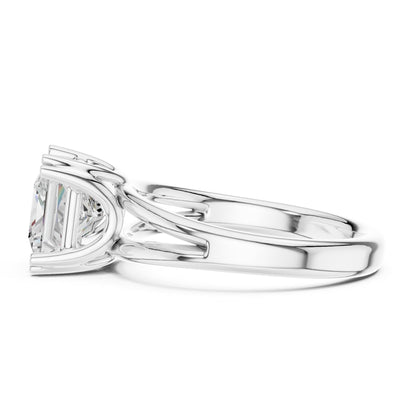 Princess Solitaire Lab Grown Diamond Engagement Ring