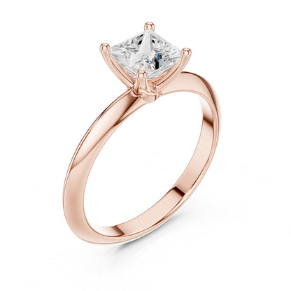 Princess Solitaire Lab Grown Diamond Engagement Ring