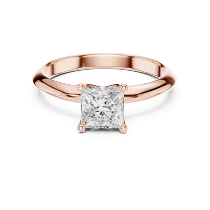 Princess Solitaire Lab Grown Diamond Engagement Ring