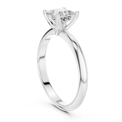 Princess Solitaire Lab Grown Diamond Engagement Ring