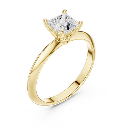 Princess Solitaire Lab Grown Diamond Engagement Ring