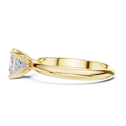 Princess Solitaire Lab Grown Diamond Engagement Ring
