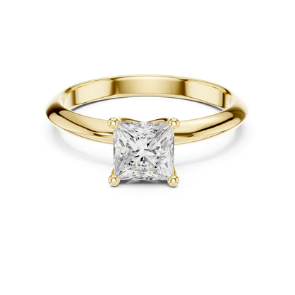 Princess Solitaire Lab Grown Diamond Engagement Ring
