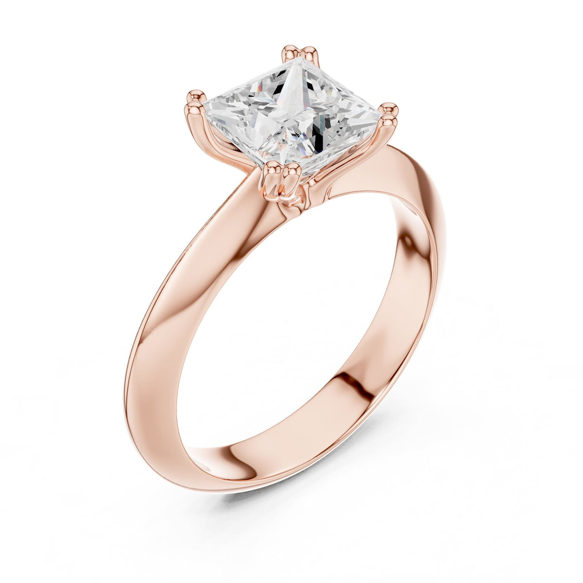 Princess Solitaire Lab Grown Diamond Engagement Ring