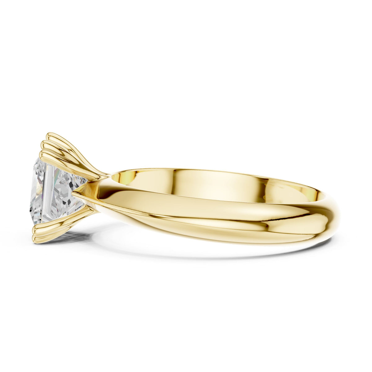Princess Solitaire Lab Grown Diamond Engagement Ring