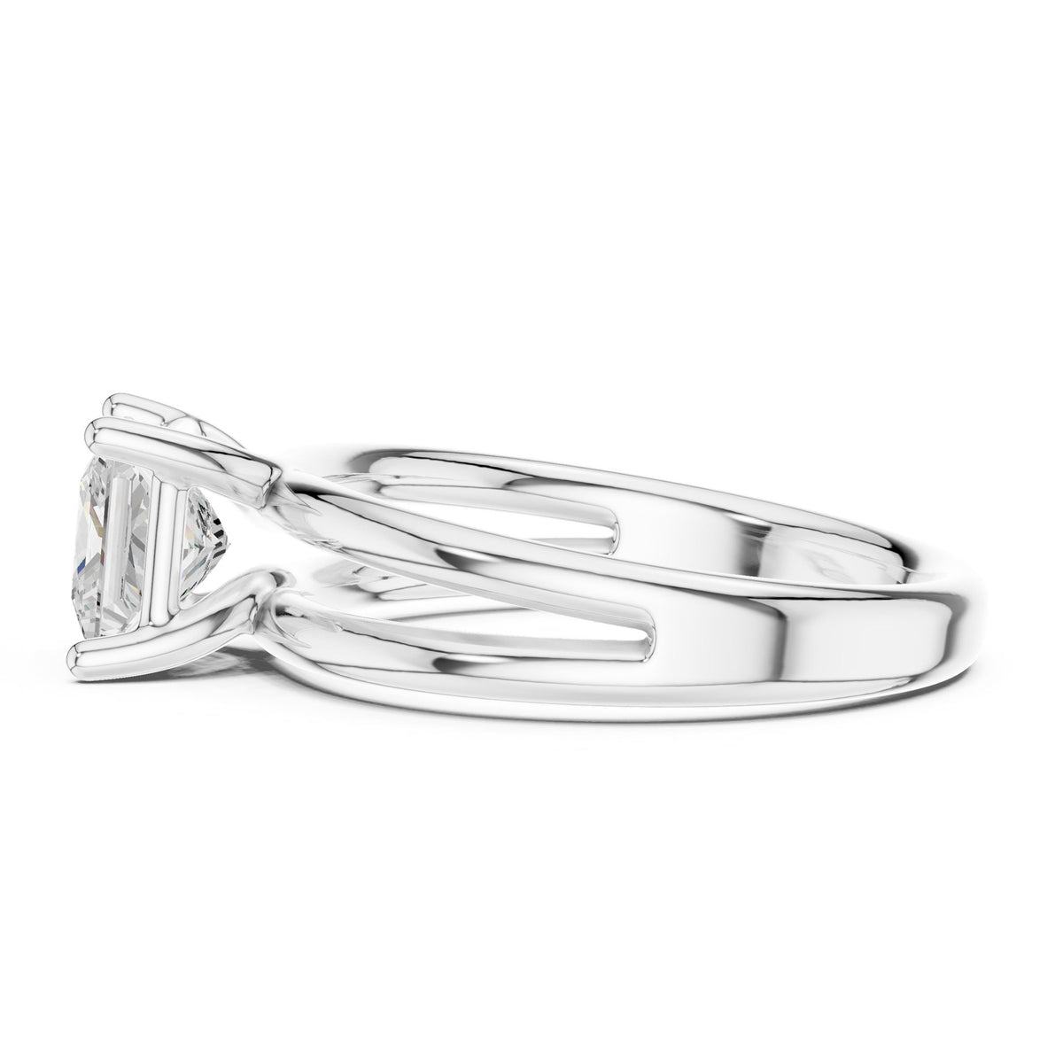 Princess Solitaire Lab Grown Diamond Engagement Ring