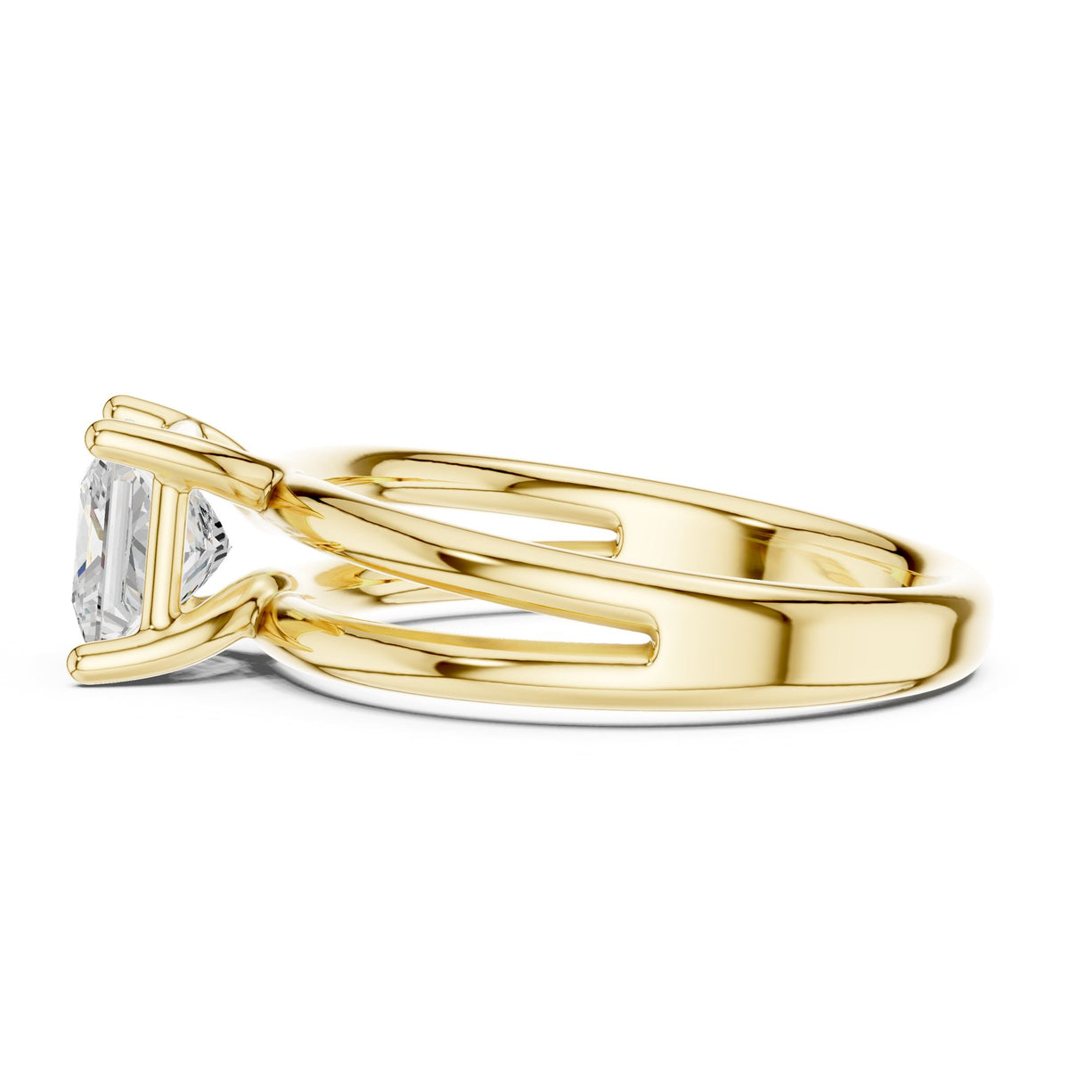 Princess Solitaire Lab Grown Diamond Engagement Ring