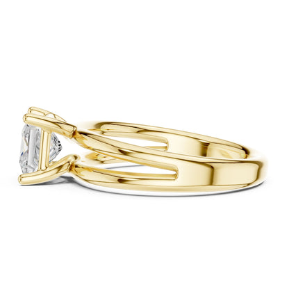 Princess Solitaire Lab Grown Diamond Engagement Ring