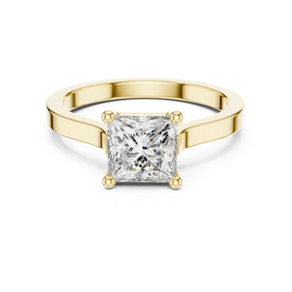 Princess Solitaire Lab Grown Diamond Engagement Ring