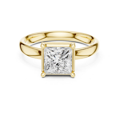 Princess Solitaire Lab Grown Diamond Engagement Ring