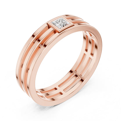 Princess Solitaire Lab Grown Diamond Engagement Ring