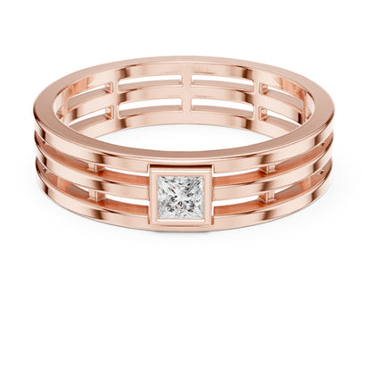 Princess Solitaire Lab Grown Diamond Engagement Ring