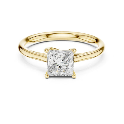 Princess Solitaire Lab Grown Diamond Engagement Ring