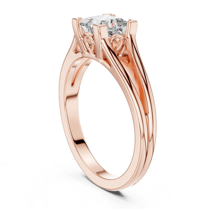 Princess Solitaire Lab Grown Diamond Engagement Ring
