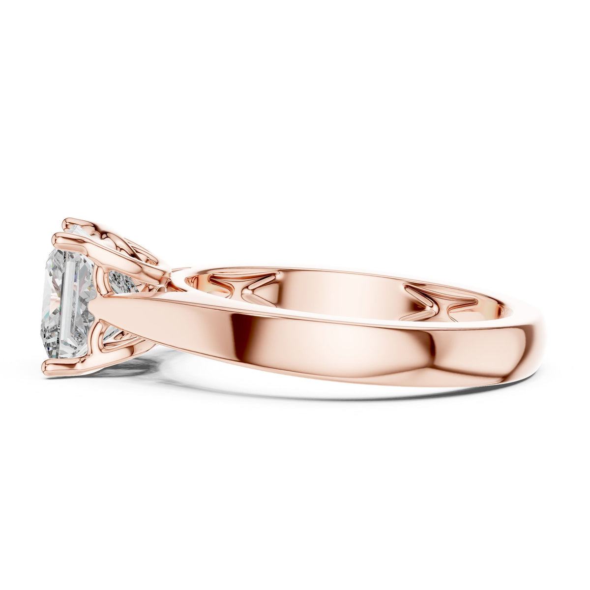 Princess Solitaire Lab Grown Diamond Engagement Ring
