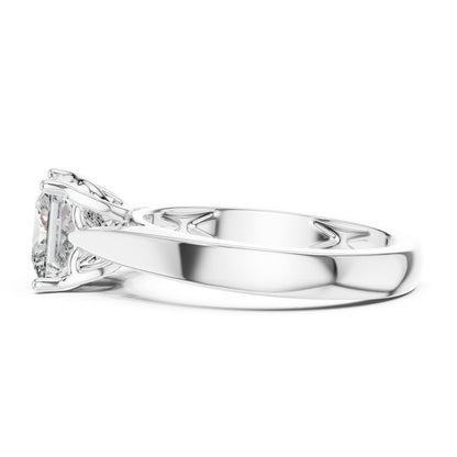 Princess Solitaire Lab Grown Diamond Engagement Ring