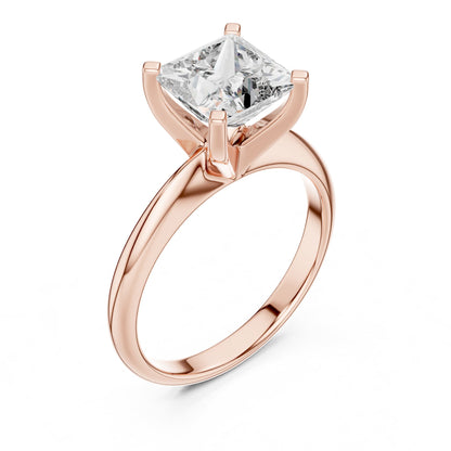 Princess Solitaire Lab Grown Diamond Engagement Ring